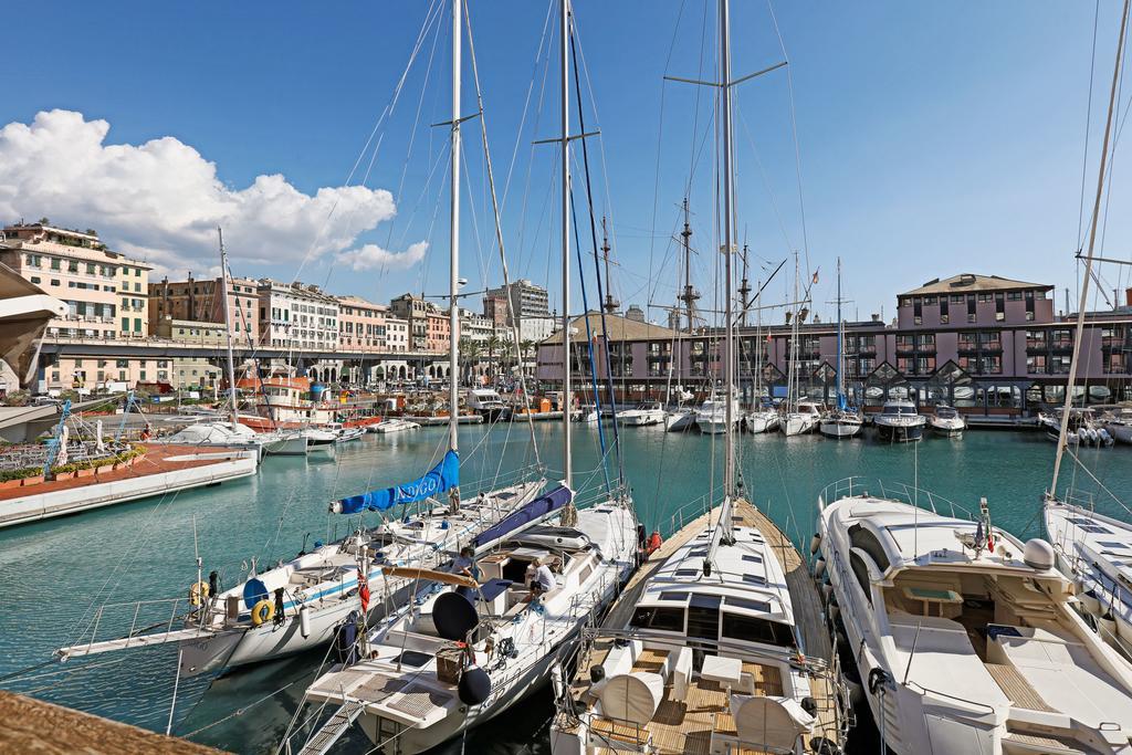 Sull'Acqua del Porto Antico Génova Exterior foto